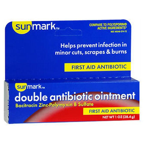 Sunmark, Sunmark Double Antibiotic Ointment, 1 Oz