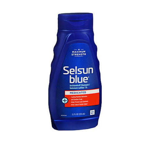 Selsun Blue, Selsun Blue Medicated Dandruff Shampoo, 11 Oz