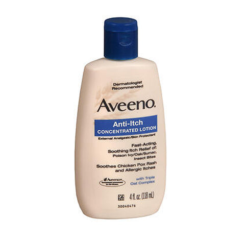 Aveeno, Aveeno Anti-Itch Concentrated Lotion, 4 Oz