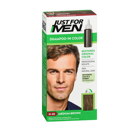 Just For Men, Just For Men Hair Color, Medium Brown 1 each