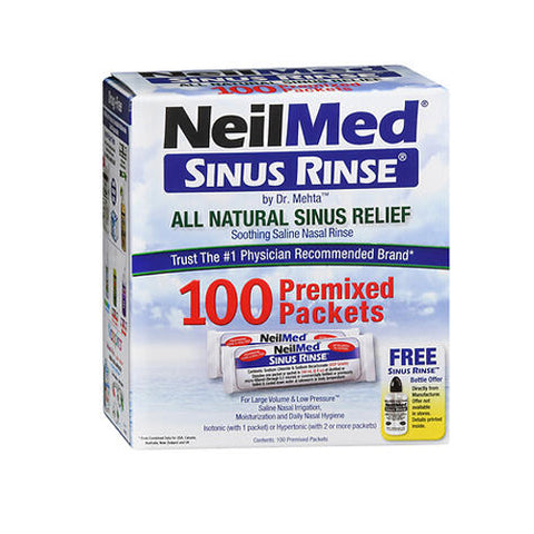 Neilmed, Neilmed Sinus Rinse Premixed Packets, Box Of 100